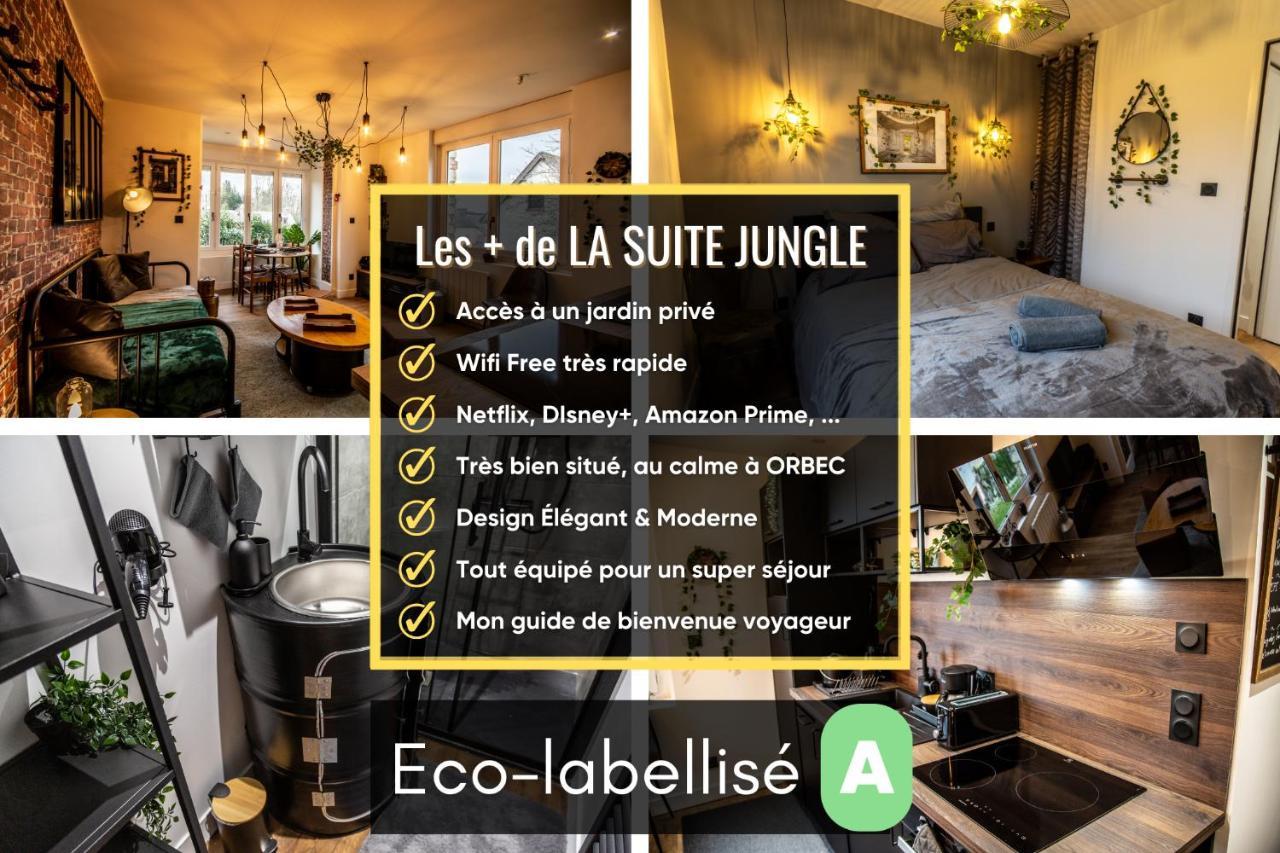 Suite Indus - Jardin, Netflix Et Parking - Le Manoir Aux Pommes Orbec المظهر الخارجي الصورة