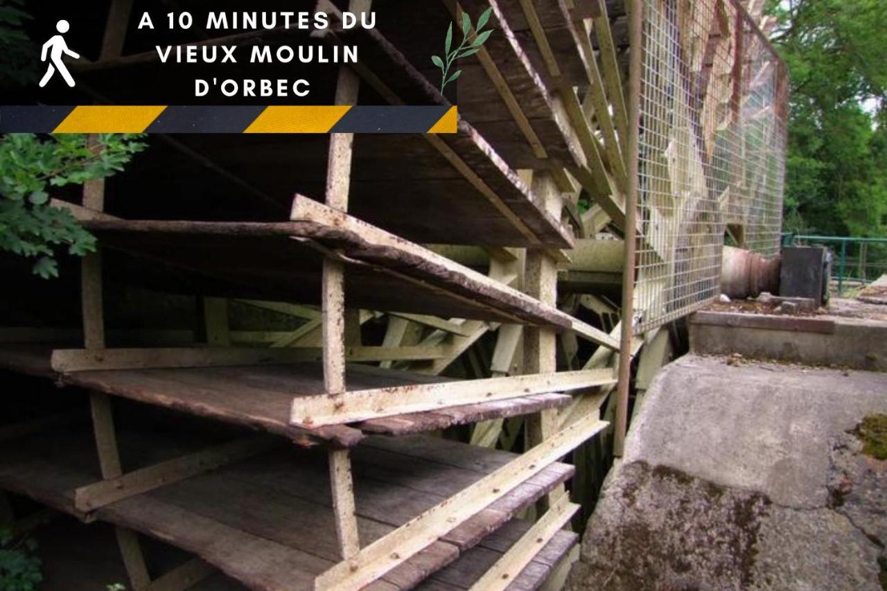 Suite Indus - Jardin, Netflix Et Parking - Le Manoir Aux Pommes Orbec المظهر الخارجي الصورة
